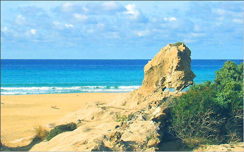 Falassarna: Am Strand