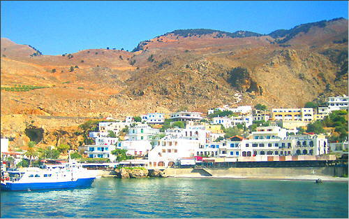 Sfakia: Hafen von Chora Sfakion